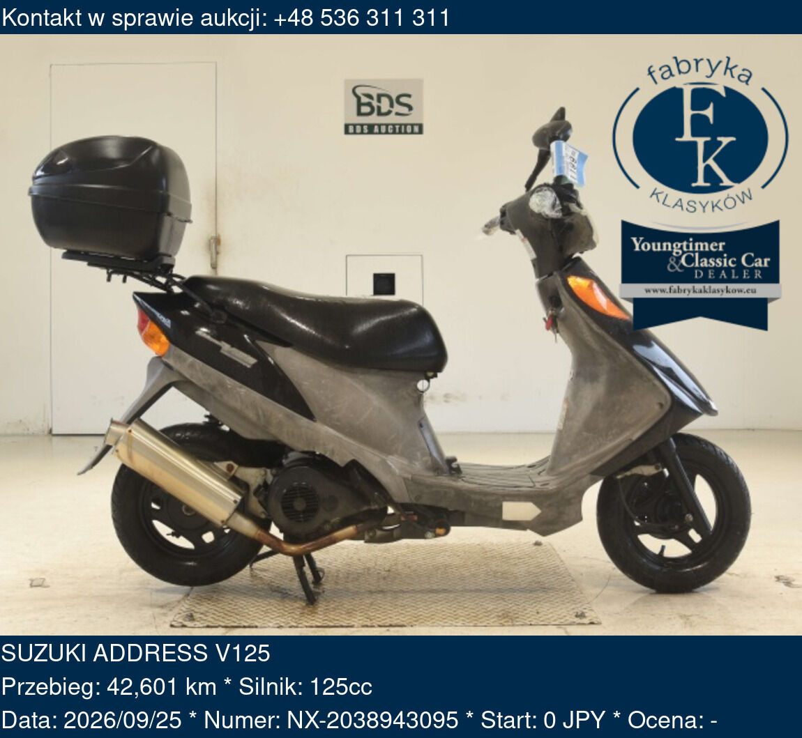 SUZUKI ADDRESS V125  - zdjęcie 2