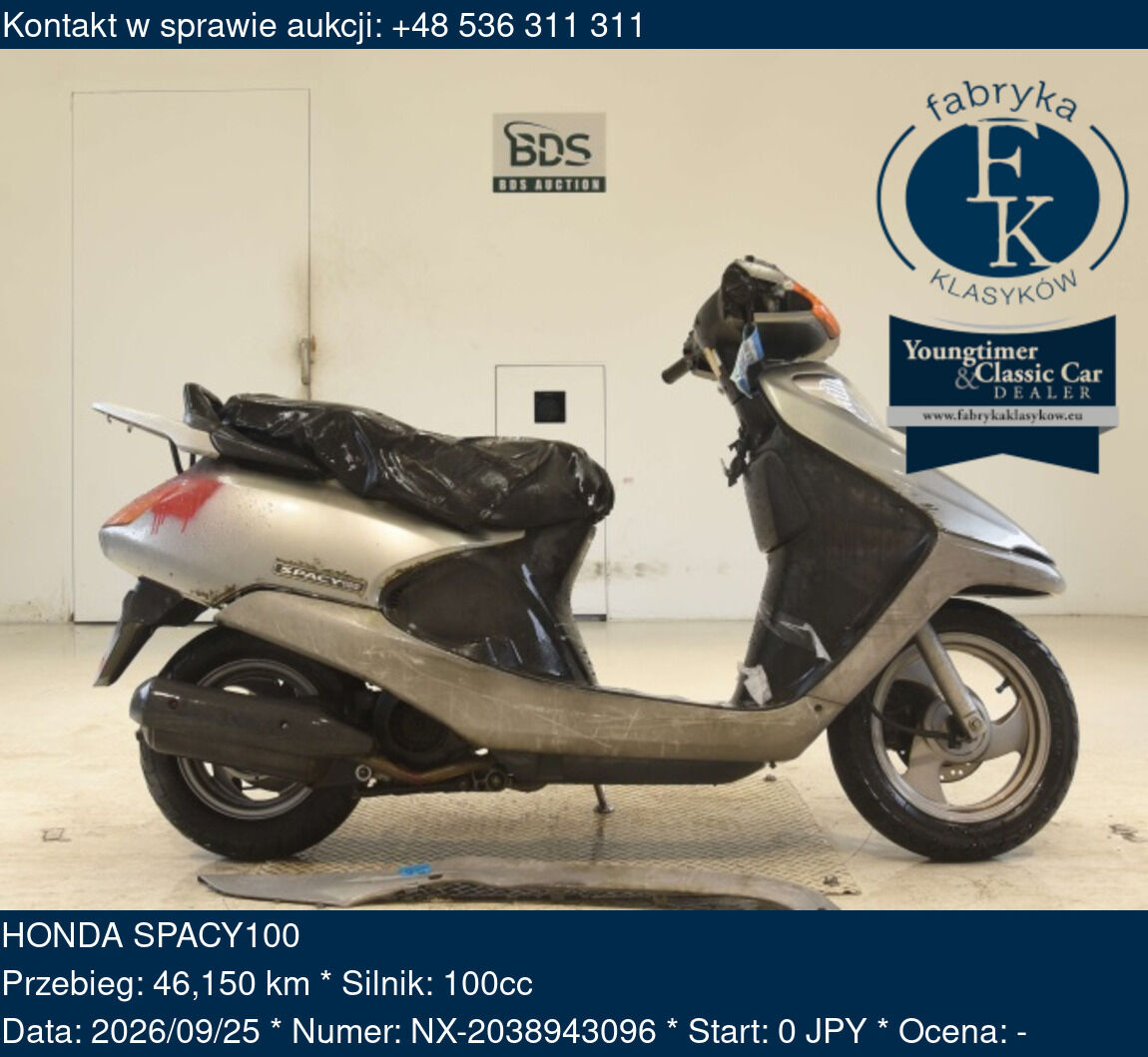 HONDA SPACY100  - zdjęcie 2