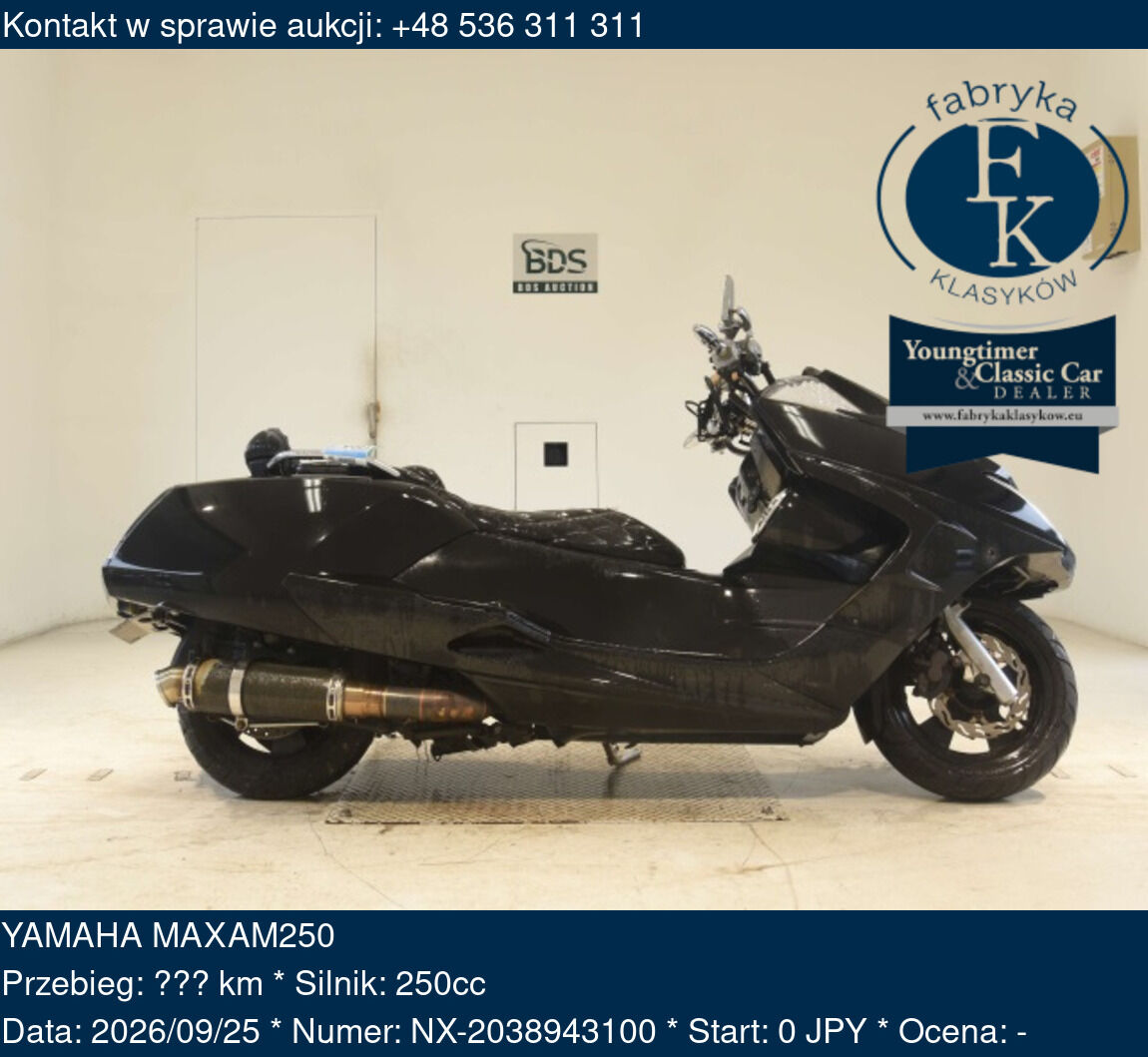 YAMAHA MAXAM250 - zdjęcie 2