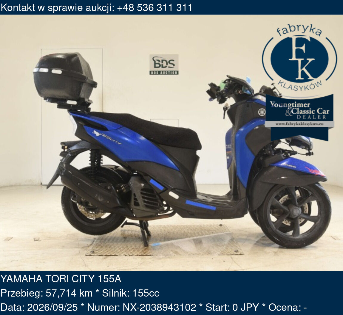 YAMAHA TORI CITY 155A  - zdjęcie 26