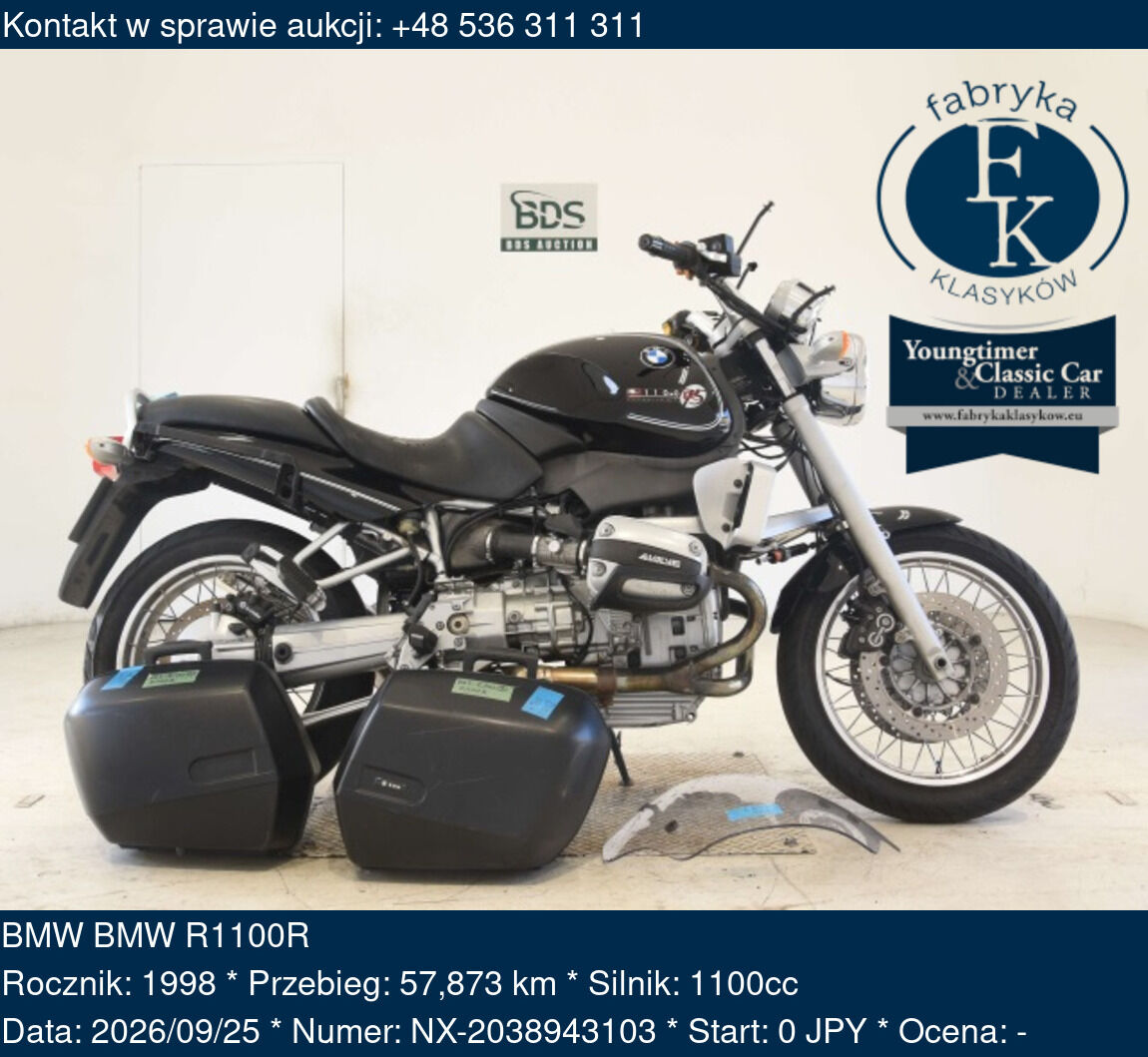 BMW BMW R1100R 1998 - zdjęcie 2
