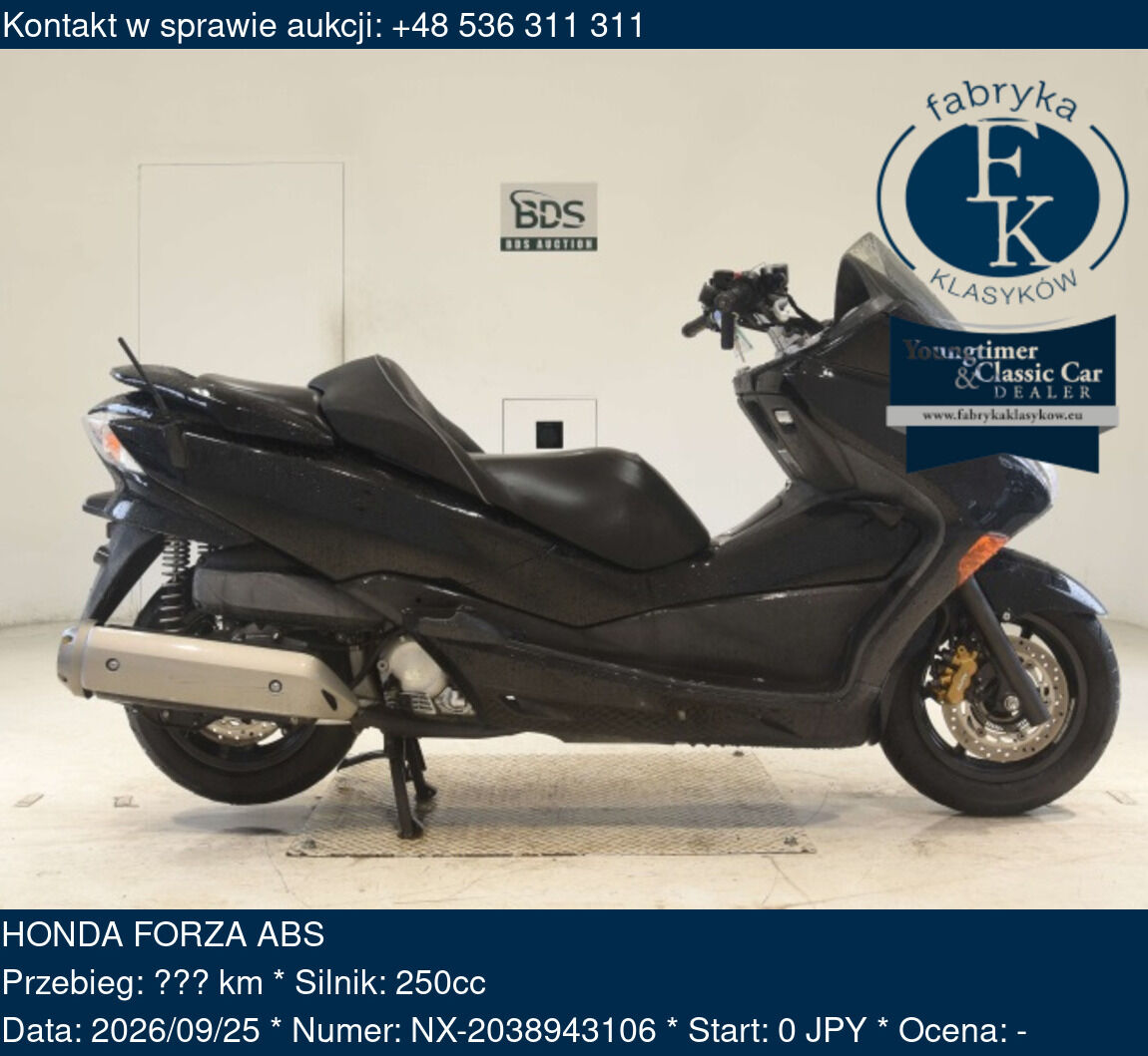 HONDA FORZA ABS  - zdjęcie 2