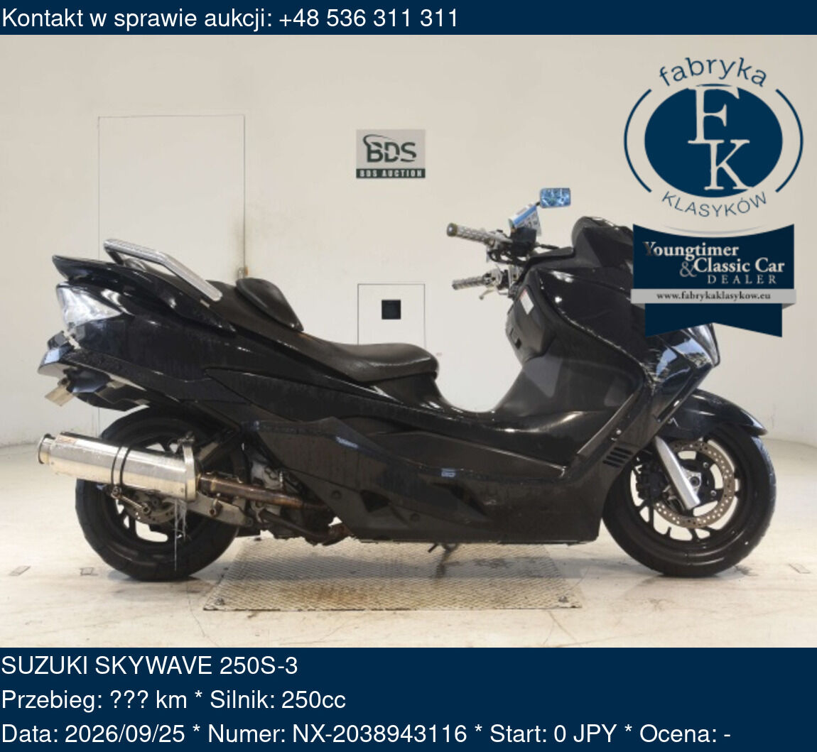 SUZUKI SKYWAVE 250S-3  - zdjęcie 2