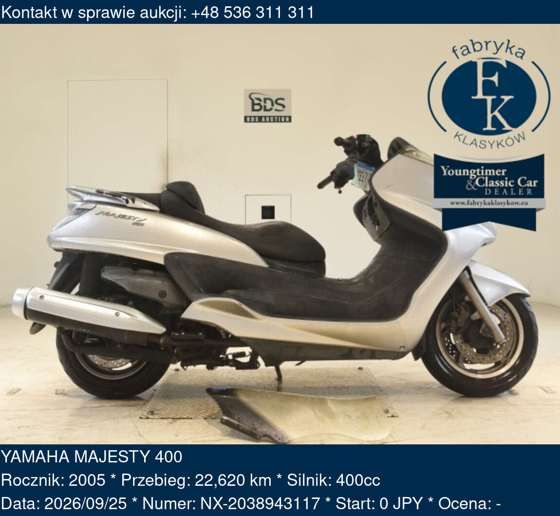 YAMAHA MAJESTY 400 2005 - zdjęcie 2