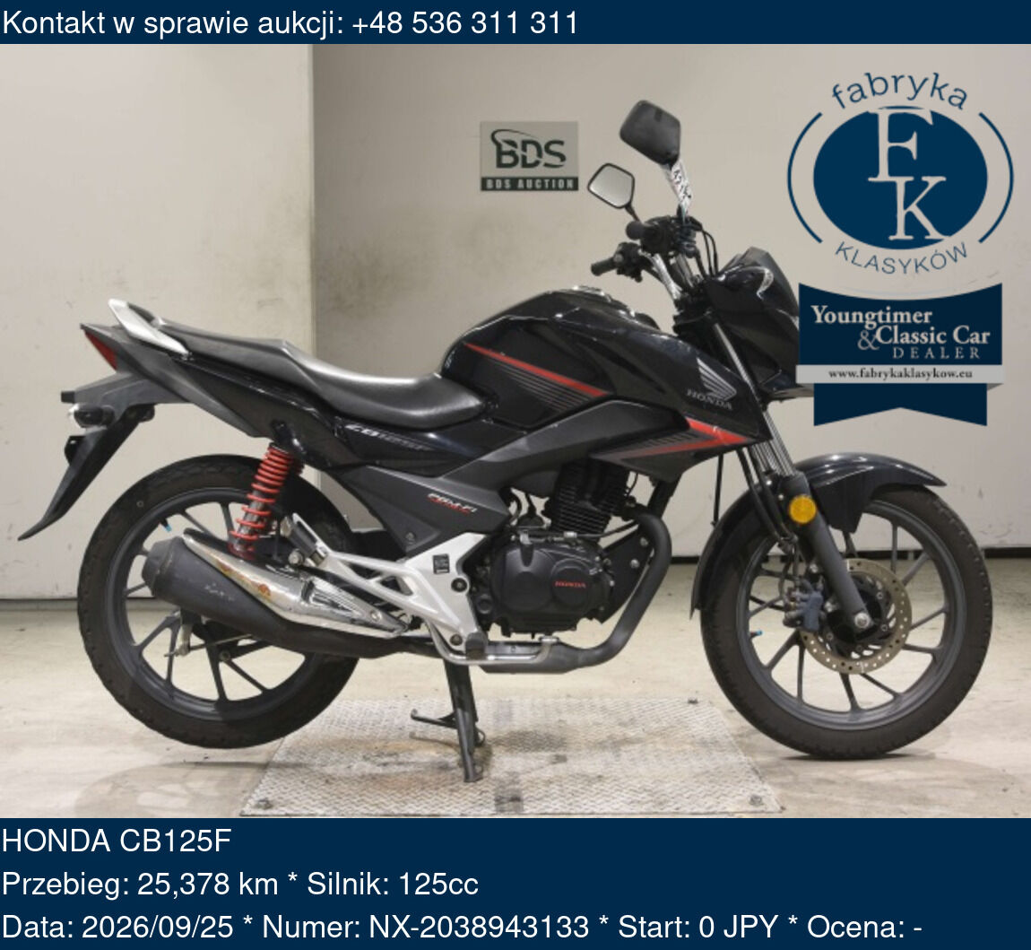 HONDA CB125F - zdjęcie 26