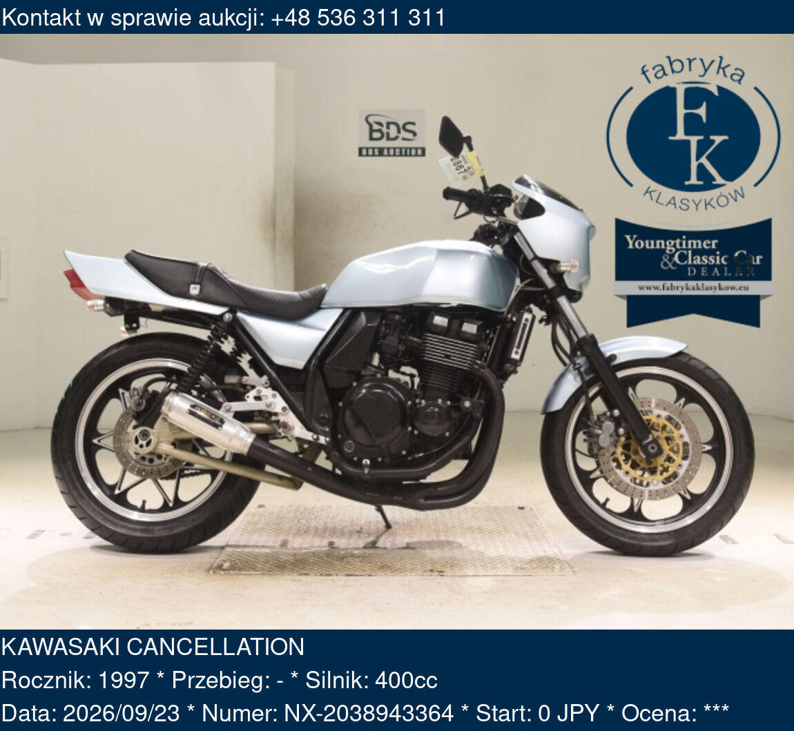 KAWASAKI CANCELLATION 1997 - zdjęcie 2