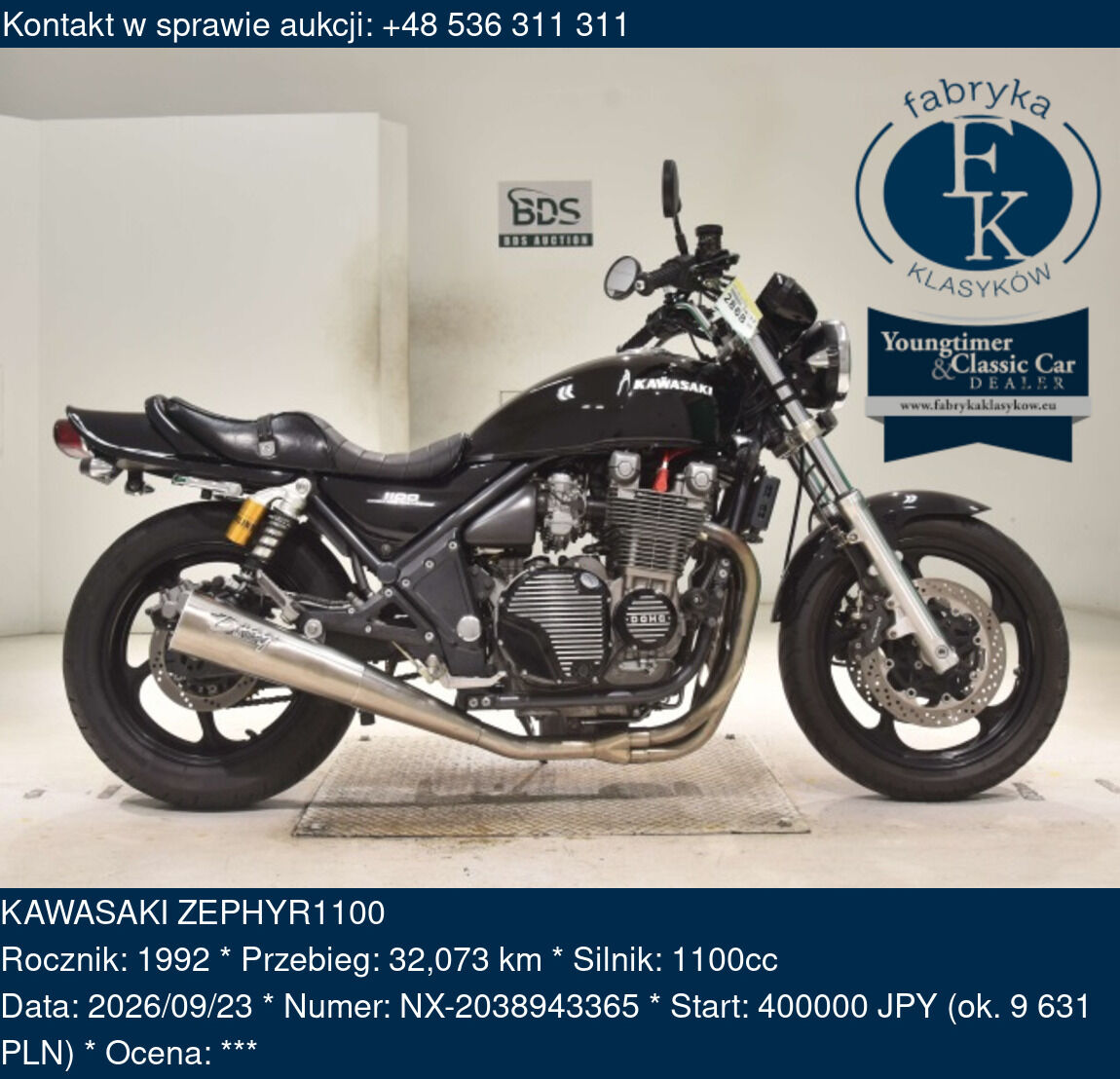 KAWASAKI ZEPHYR1100 1992 - zdjęcie 2