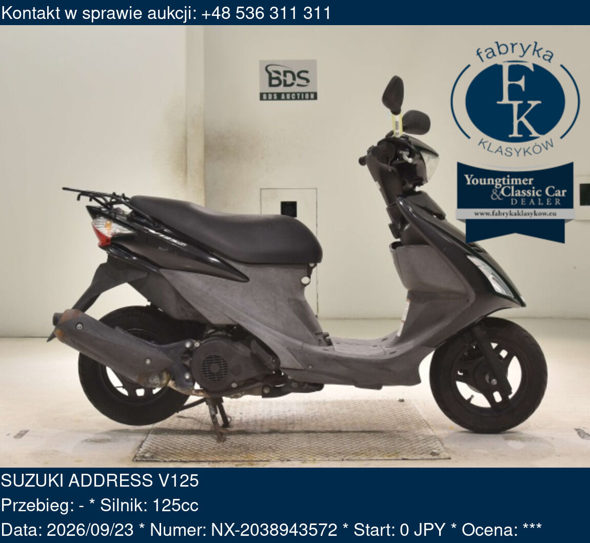 SUZUKI ADDRESS V125  - zdjęcie 2