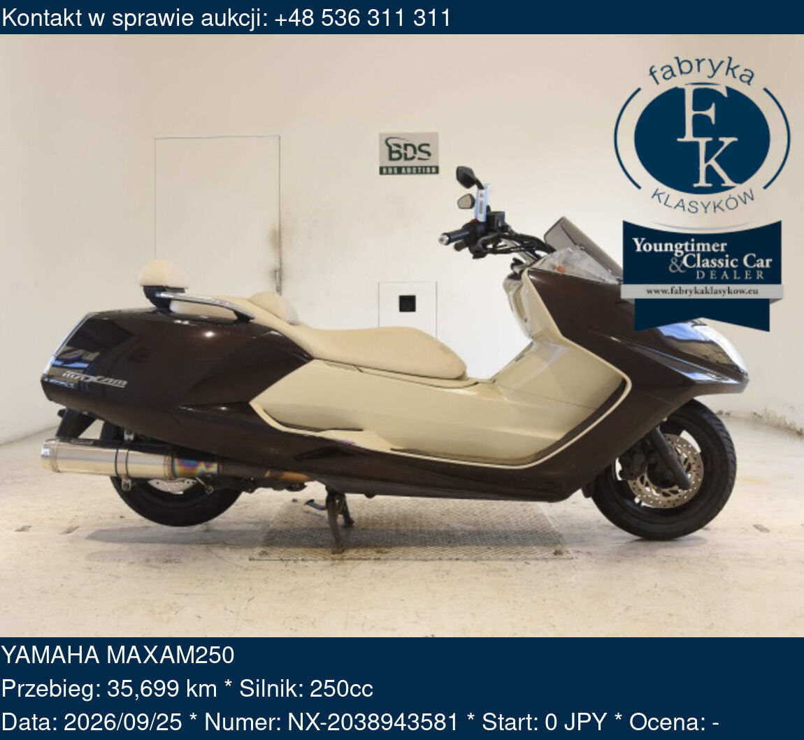 YAMAHA MAXAM250  - zdjęcie 2