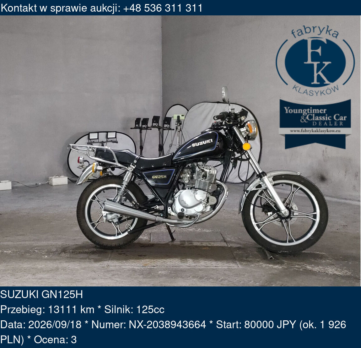 SUZUKI GN125H - zdjęcie 2