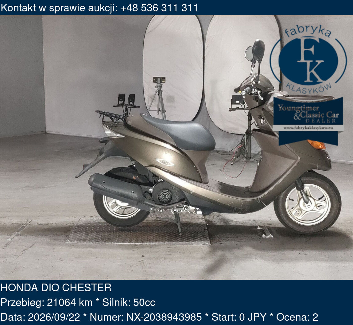 HONDA DIO CHESTER  - zdjęcie 2