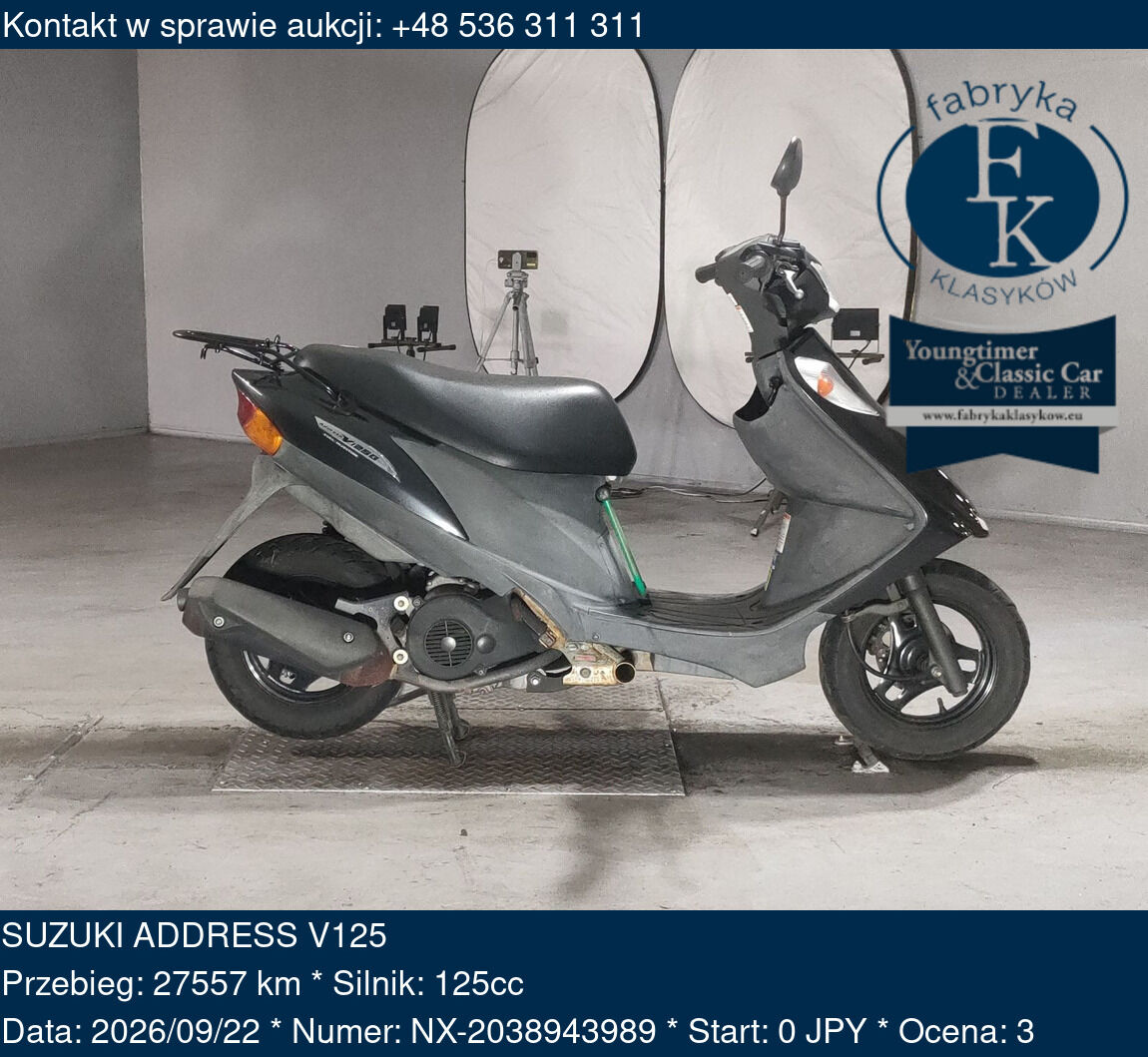 SUZUKI ADDRESS V125  - zdjęcie 2