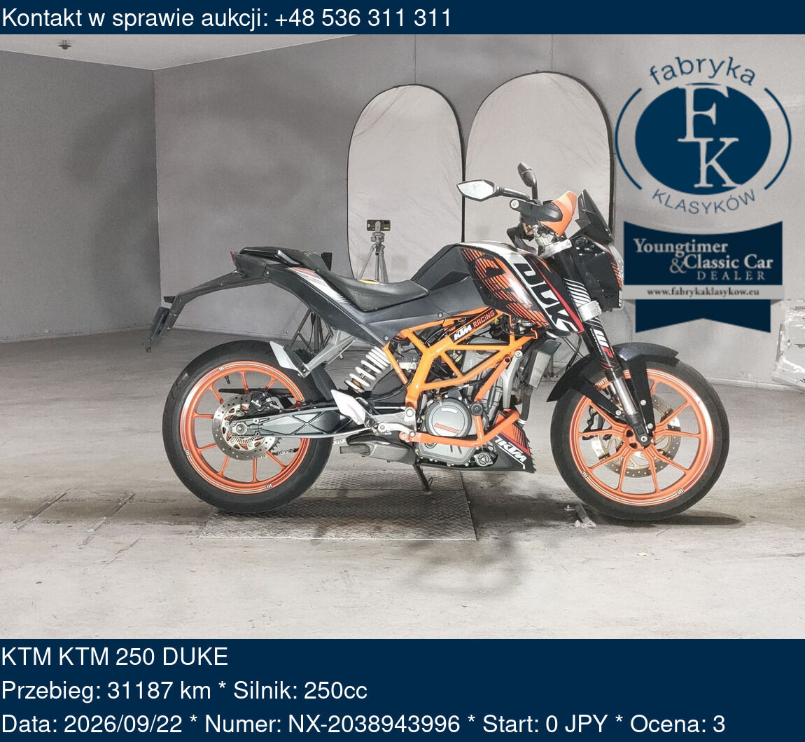 KTM KTM 250 DUKE  - zdjęcie 2