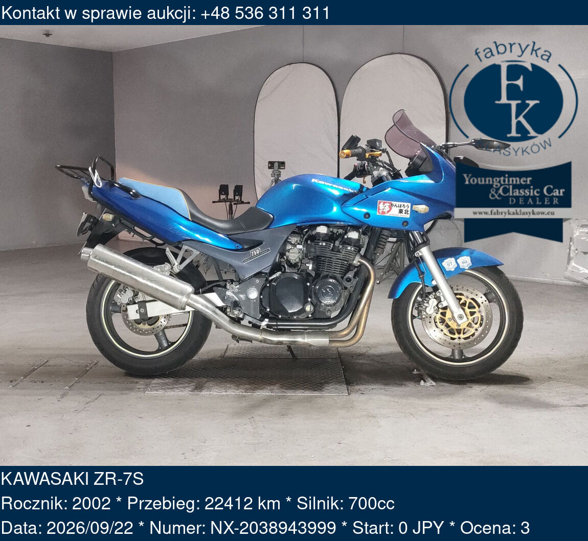 KAWASAKI ZR-7S 2002 - zdjęcie 2