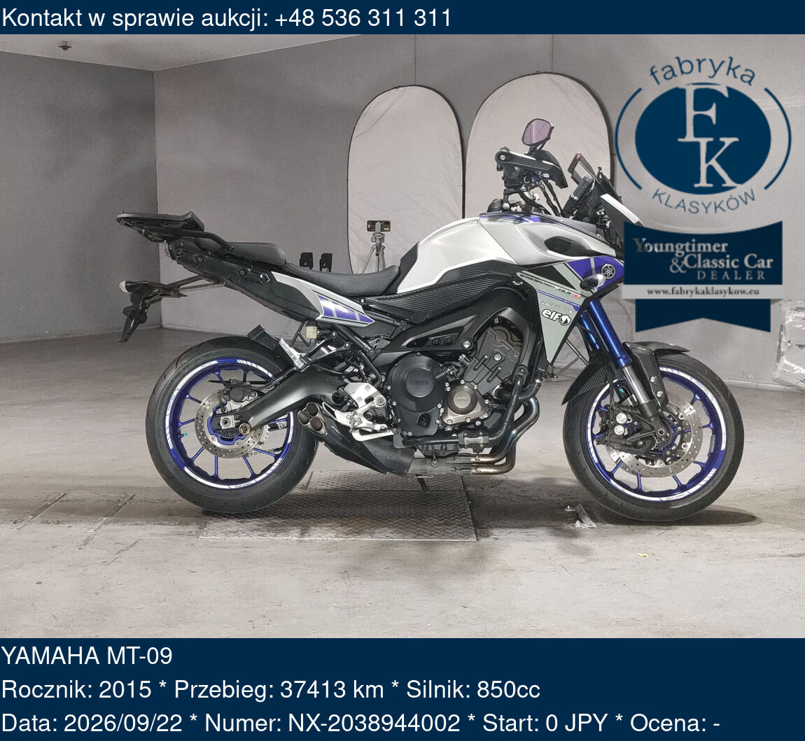 YAMAHA MT-09 2015 - zdjęcie 2