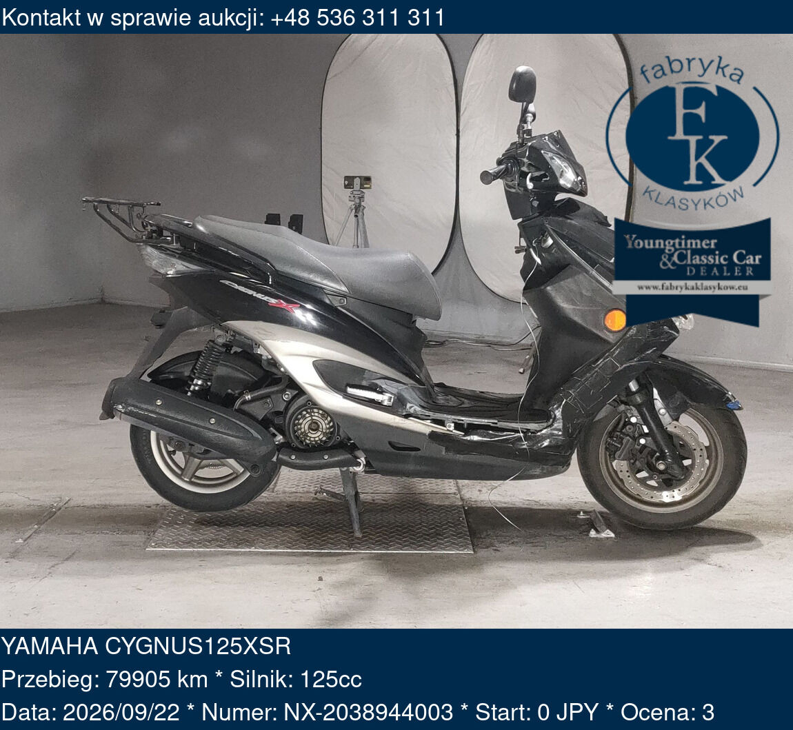 YAMAHA CYGNUS125XSR  - zdjęcie 2