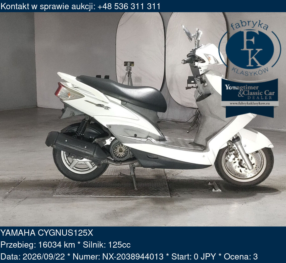 YAMAHA CYGNUS125X  - zdjęcie 2
