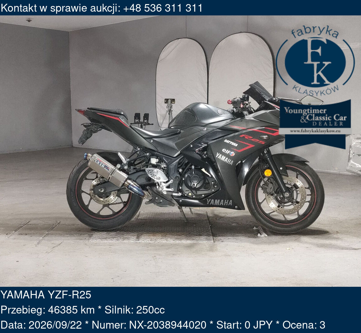 YAMAHA YZF-R25  - zdjęcie 2