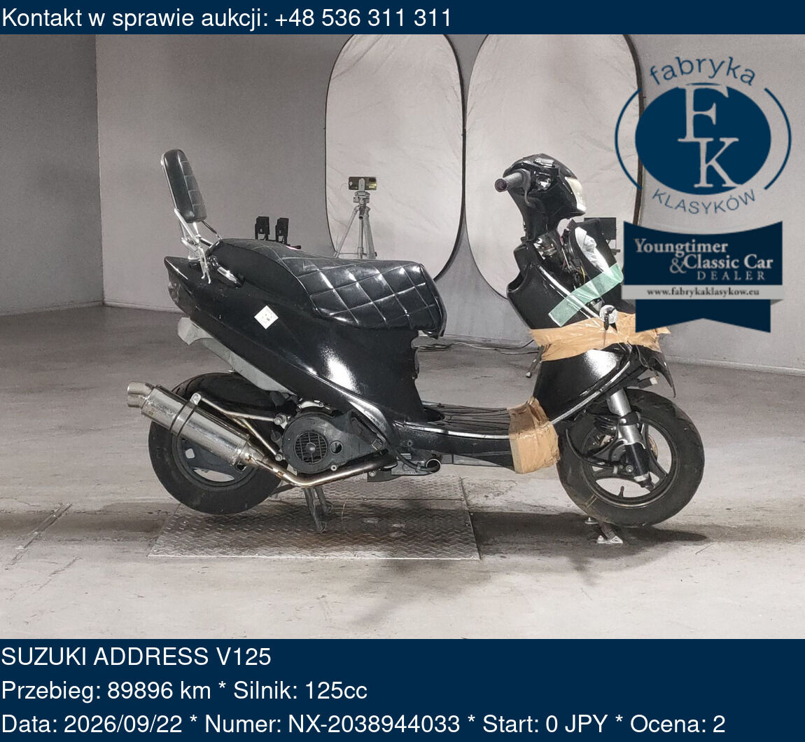 SUZUKI ADDRESS V125  - zdjęcie 2