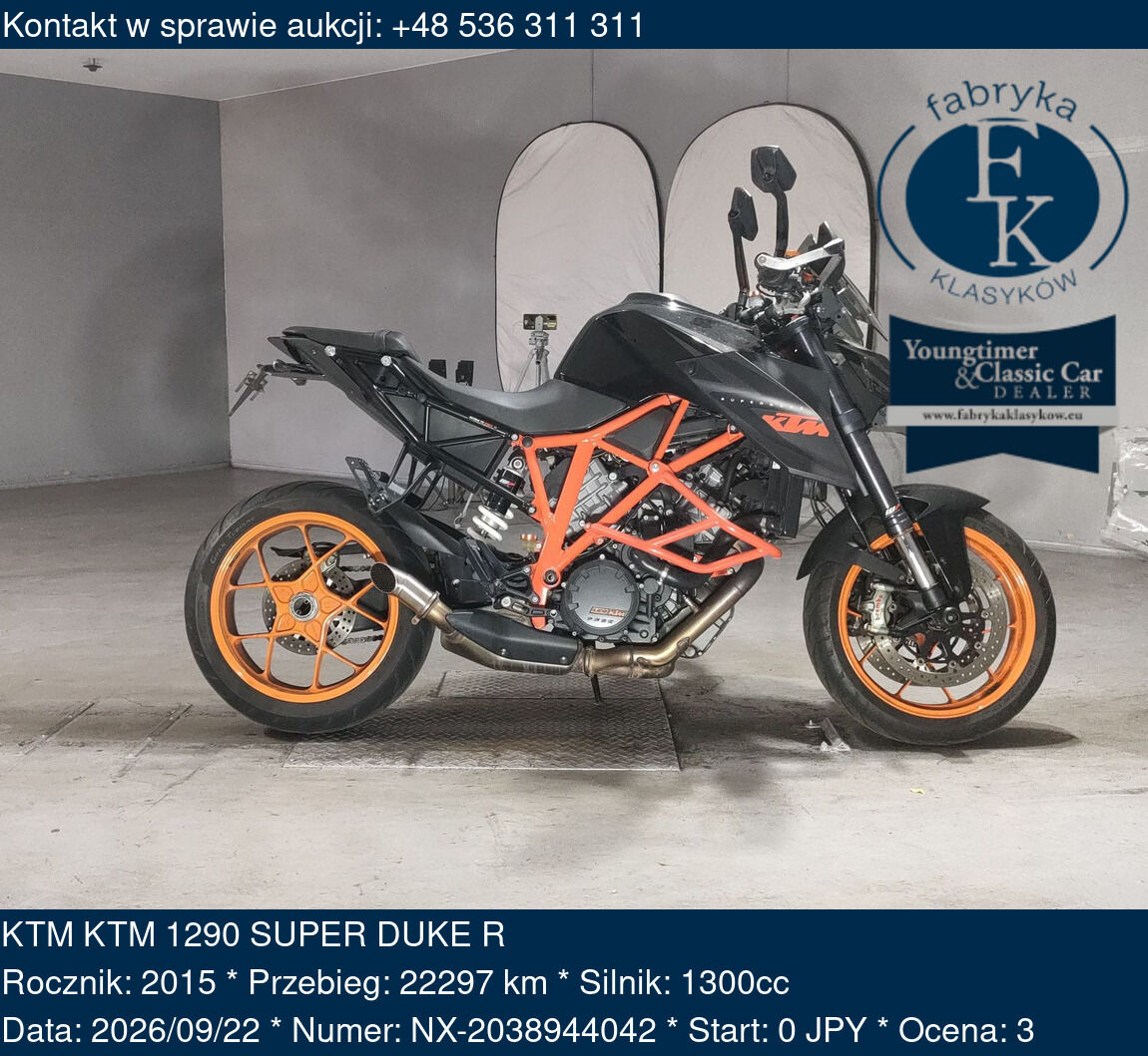 KTM KTM 1290 SUPER DUKE R 2015 - zdjęcie 2