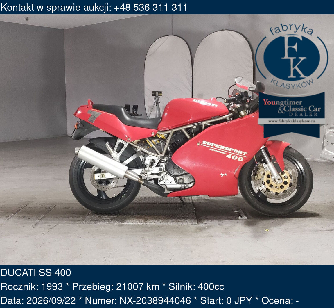 DUCATI SS 400 1993 - zdjęcie 2