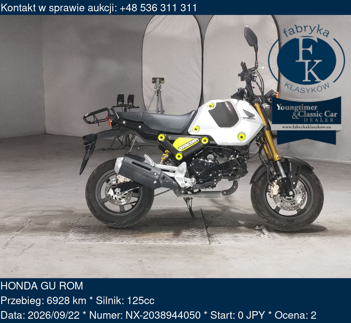HONDA GU ROM  - zdjęcie 2