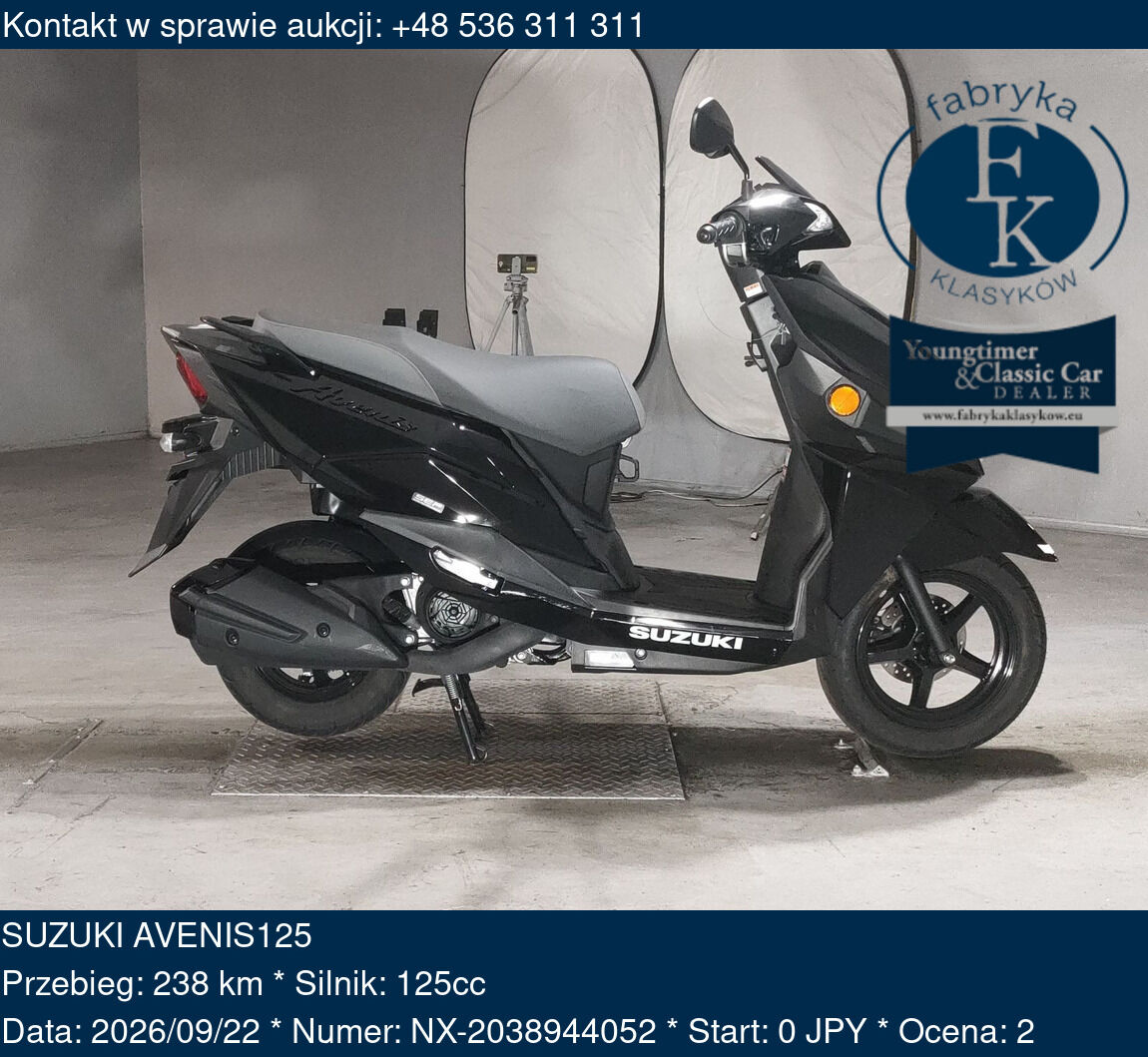 SUZUKI AVENIS125  - zdjęcie 2