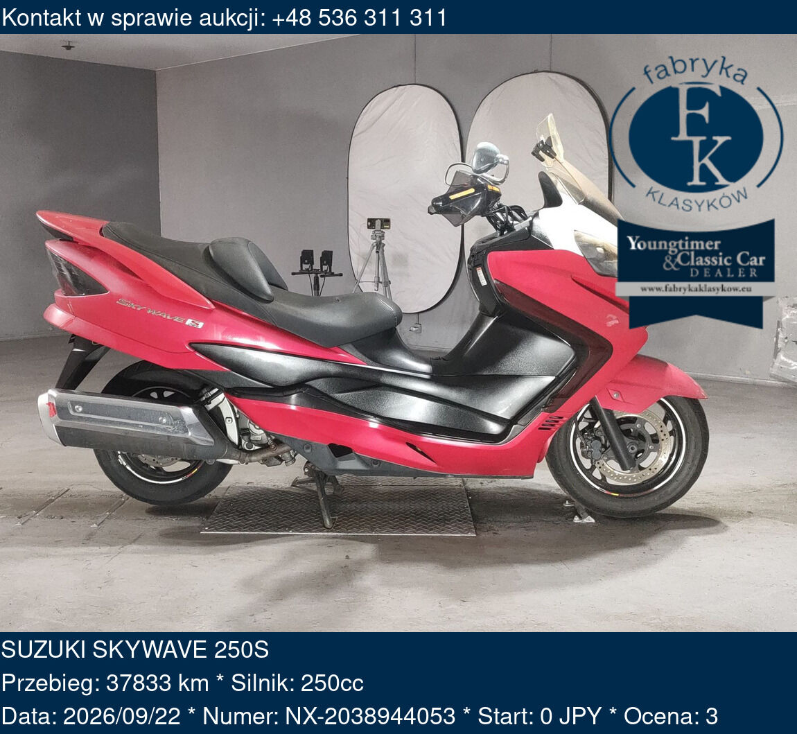 SUZUKI SKYWAVE 250S  - zdjęcie 2