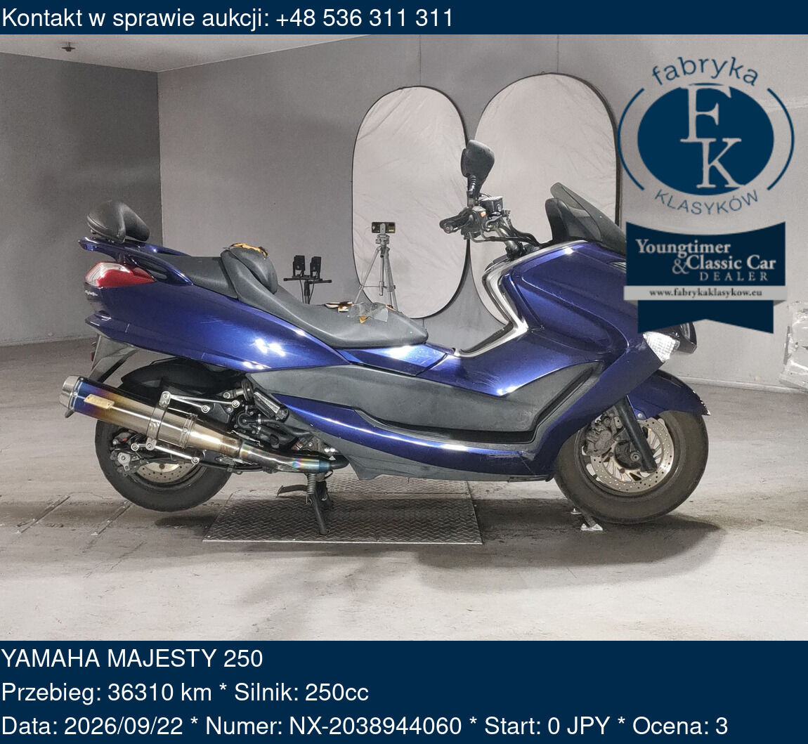 YAMAHA MAJESTY 250  - zdjęcie 2