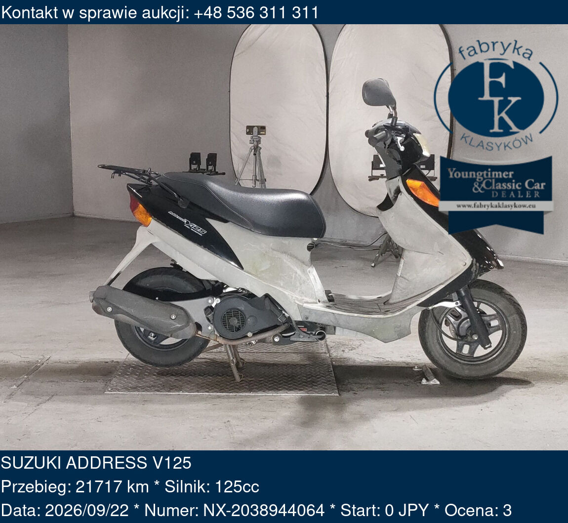 SUZUKI ADDRESS V125  - zdjęcie 2