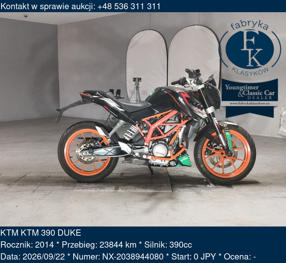 KTM KTM 390 DUKE 2014 - zdjęcie 2