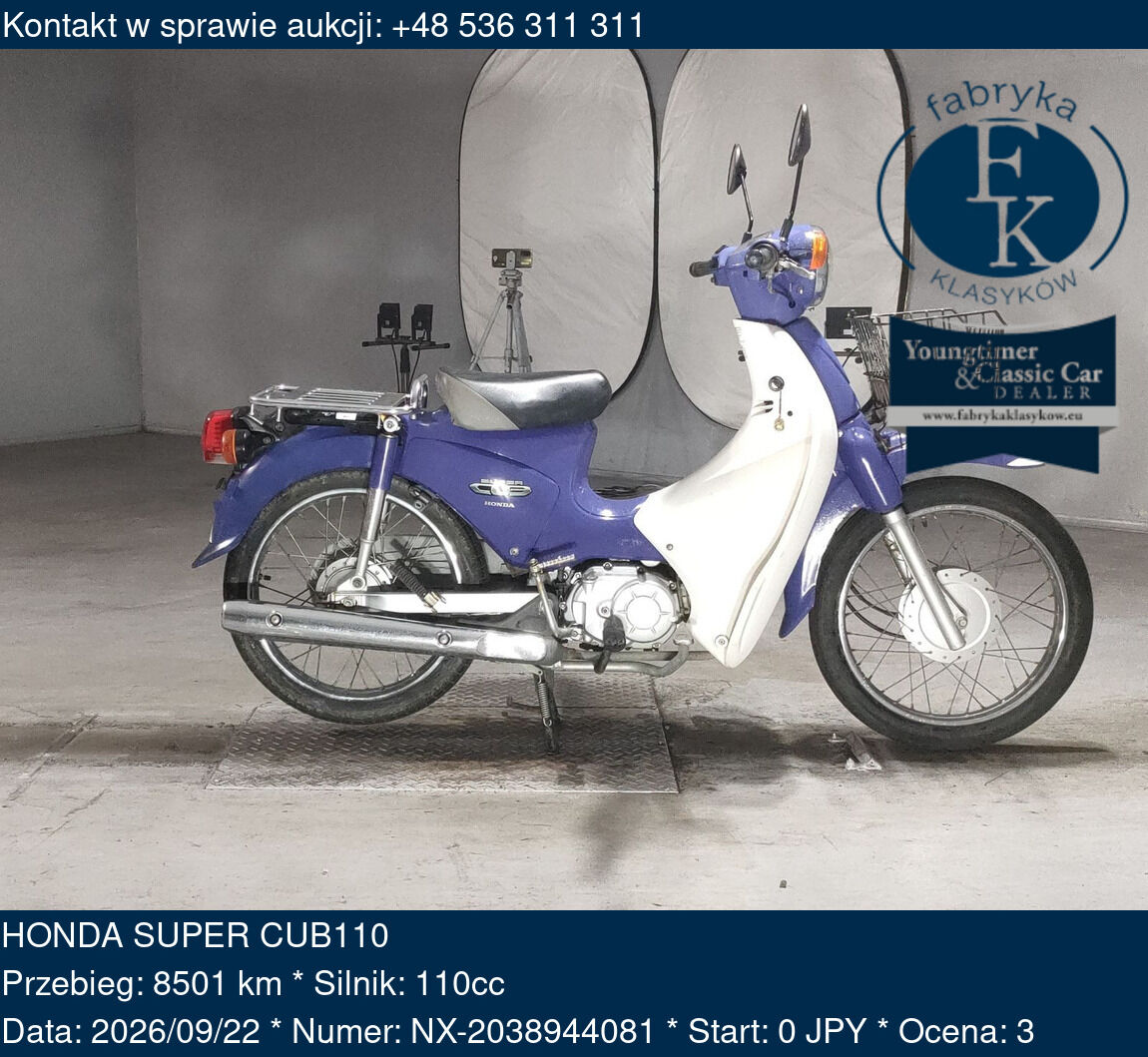HONDA SUPER CUB110  - zdjęcie 2