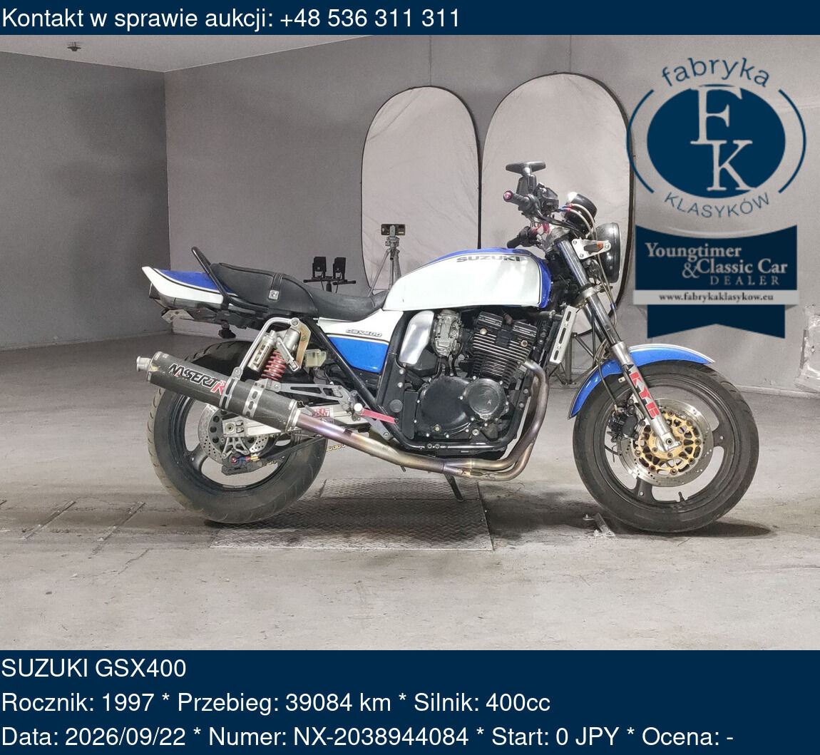 SUZUKI GSX400 1997 - zdjęcie 2