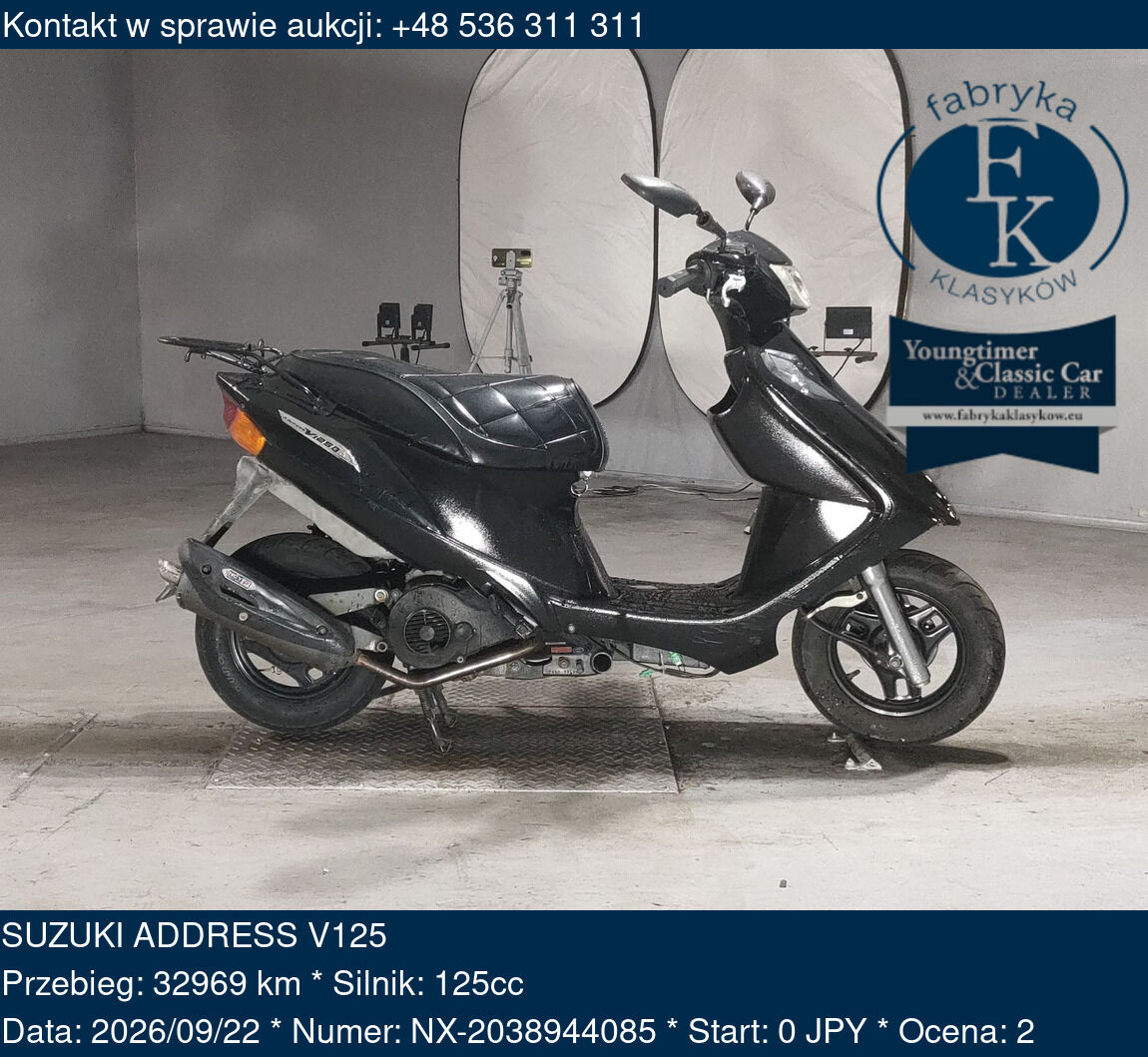 SUZUKI ADDRESS V125 - zdjęcie 2