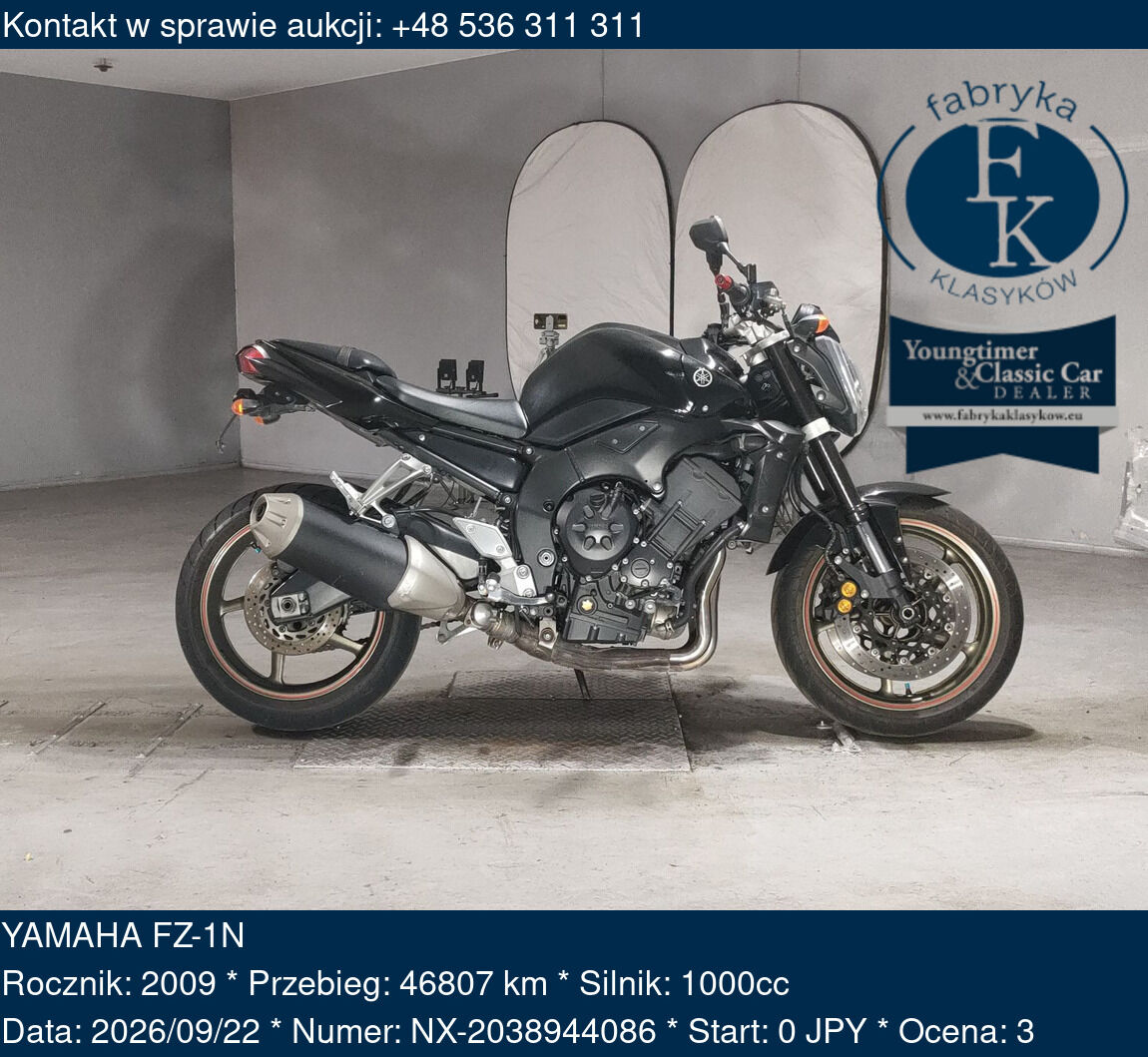 YAMAHA FZ-1N 2009 - zdjęcie 2