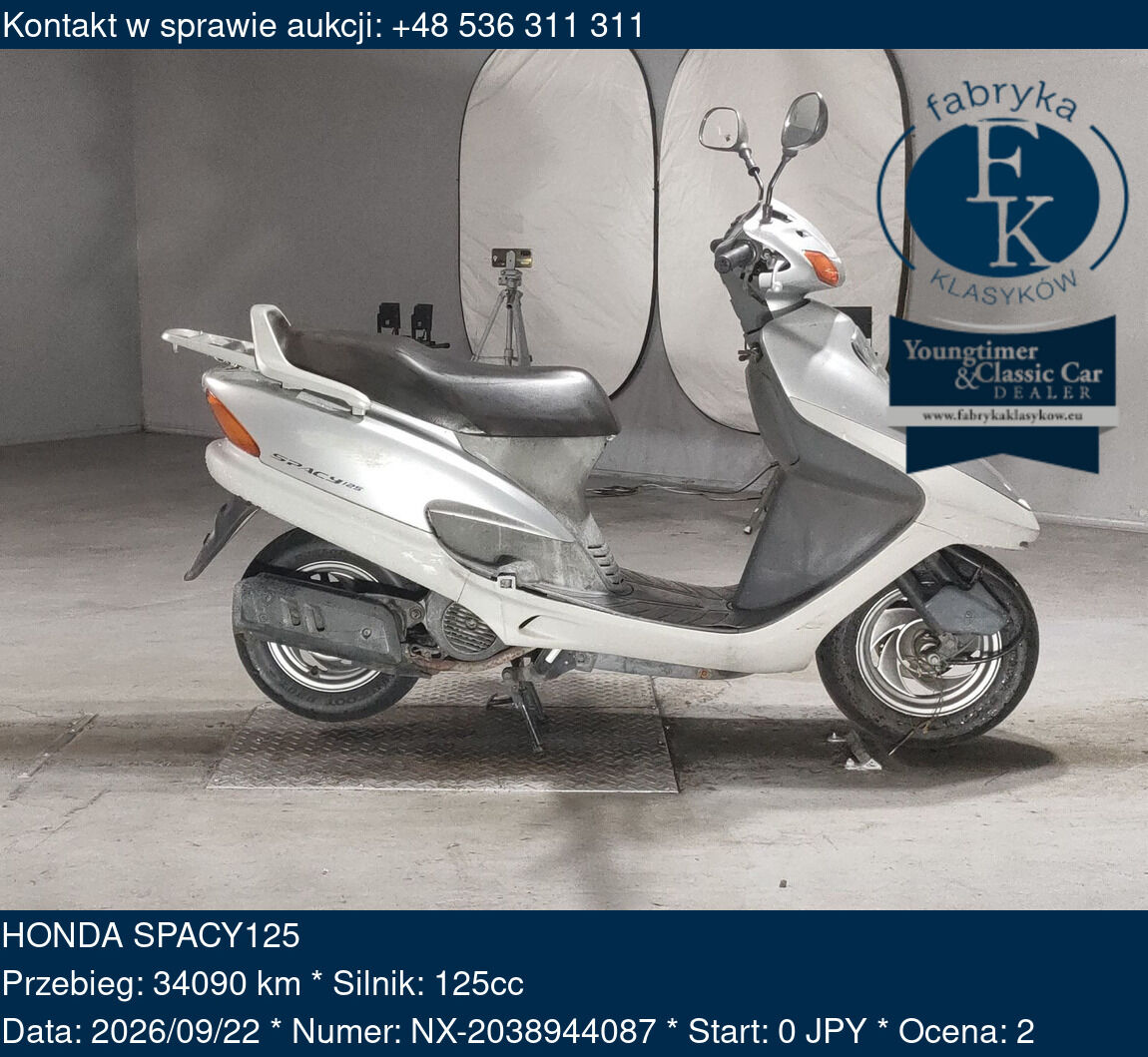 HONDA SPACY125  - zdjęcie 2
