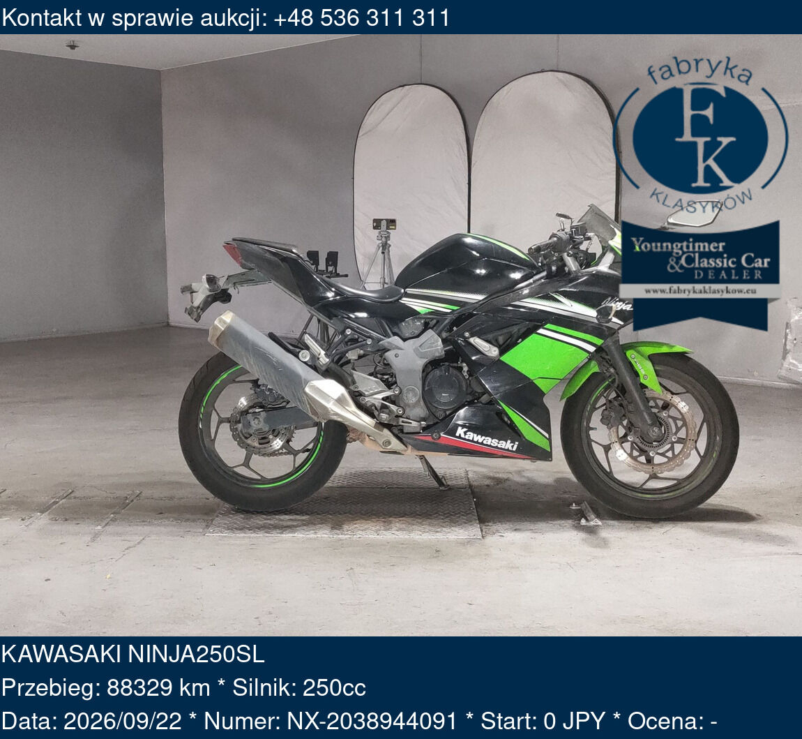 KAWASAKI NINJA250SL  - zdjęcie 2