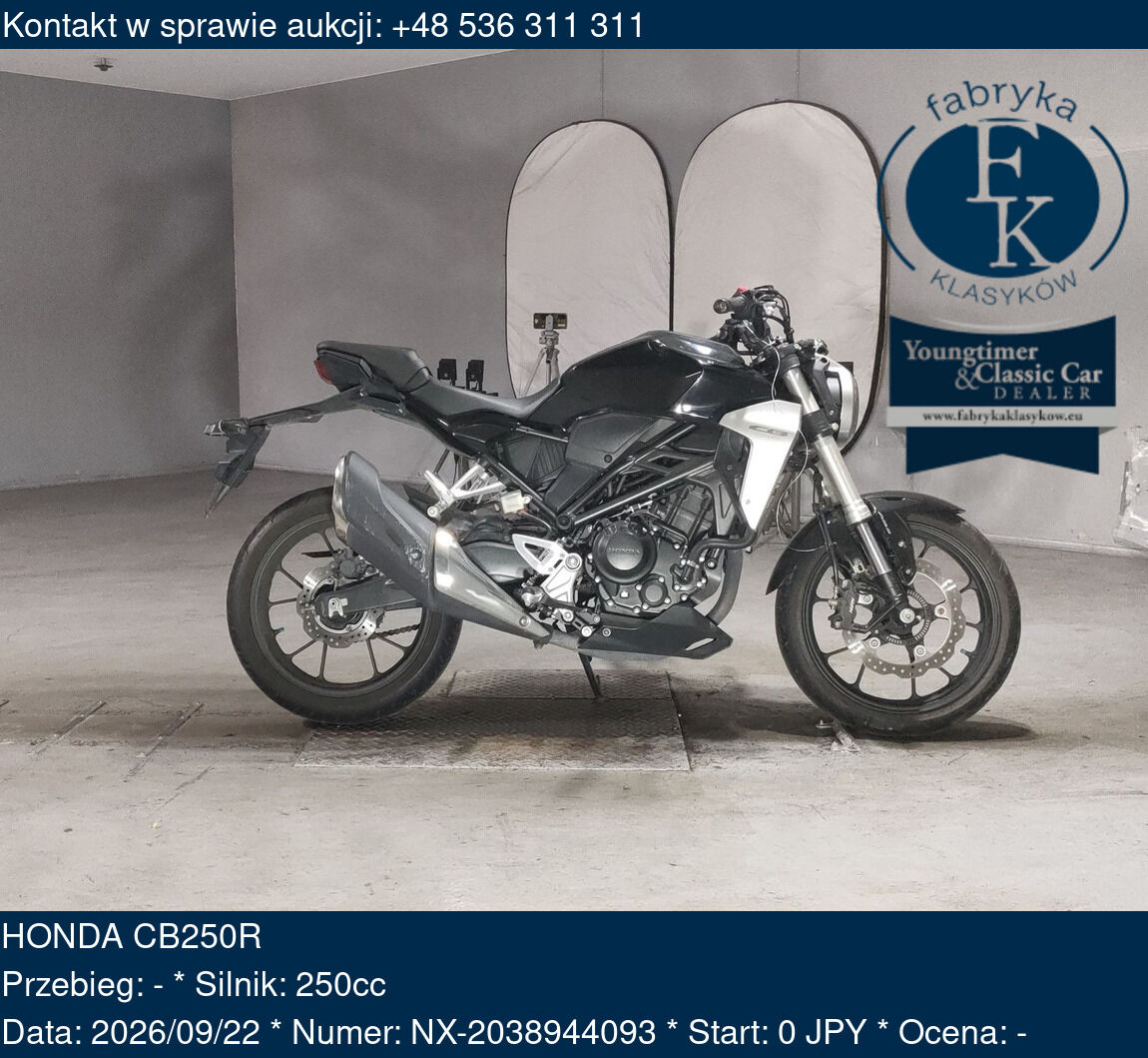 HONDA CB250R  - zdjęcie 2