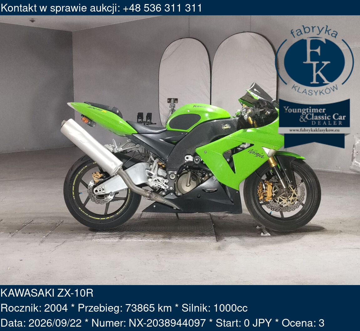KAWASAKI ZX-10R 2004 - zdjęcie 2