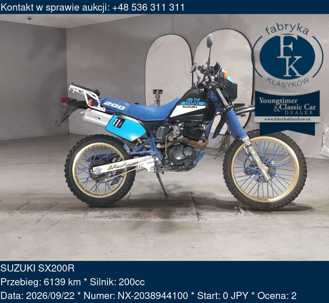 SUZUKI SX200R  - zdjęcie 2