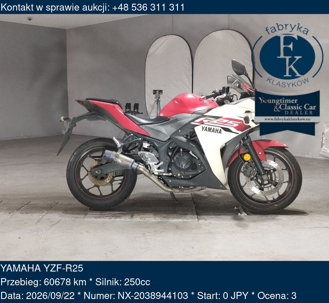 YAMAHA YZF-R25  - zdjęcie 2