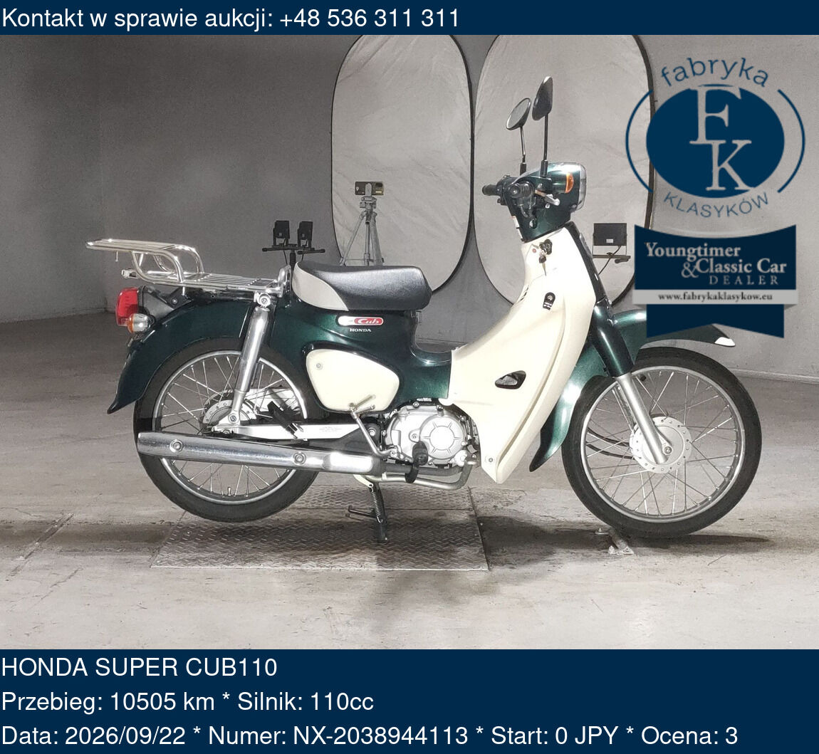 HONDA SUPER CUB110 - zdjęcie 2