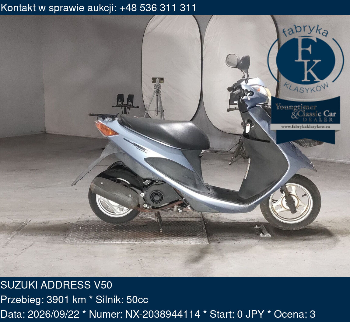 SUZUKI ADDRESS V50 - zdjęcie 2