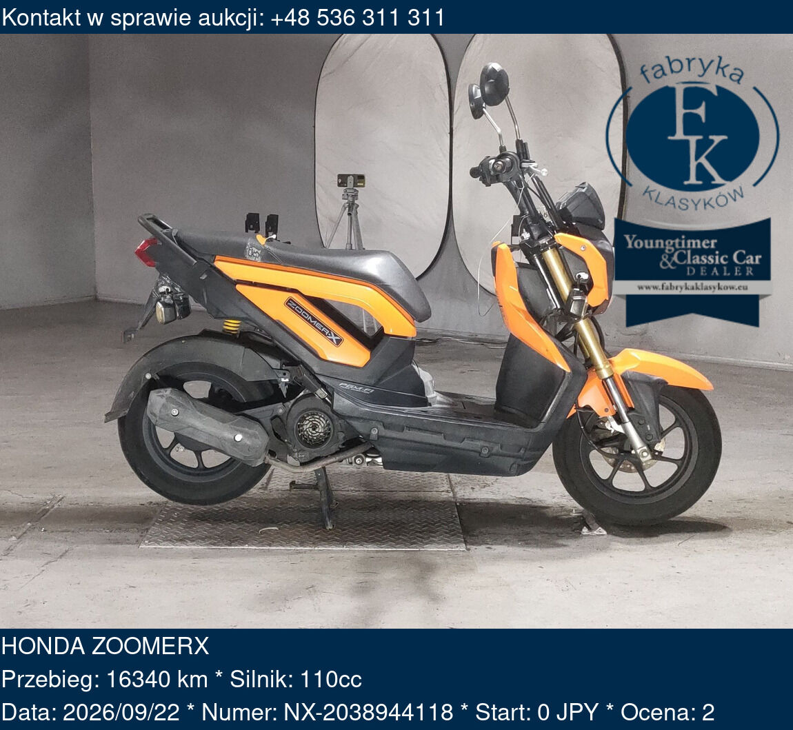 HONDA ZOOMERX  - zdjęcie 2
