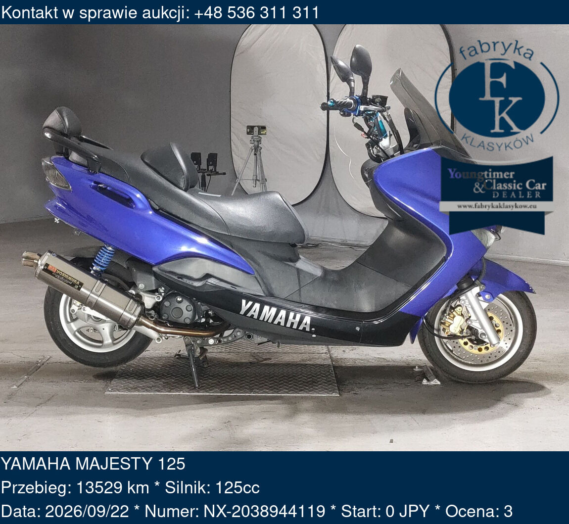 YAMAHA MAJESTY 125  - zdjęcie 2
