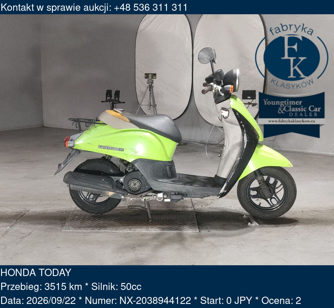 HONDA TODAY  - zdjęcie 2