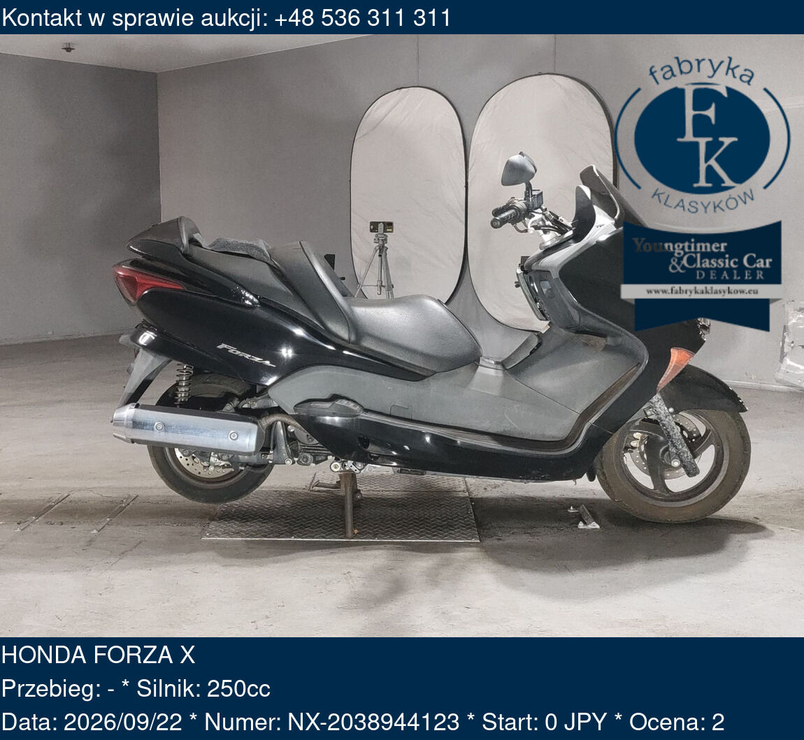 HONDA FORZA X  - zdjęcie 2