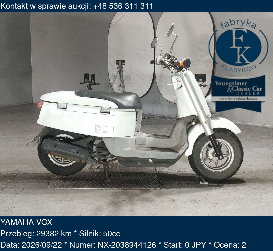 YAMAHA VOX  - zdjęcie 2