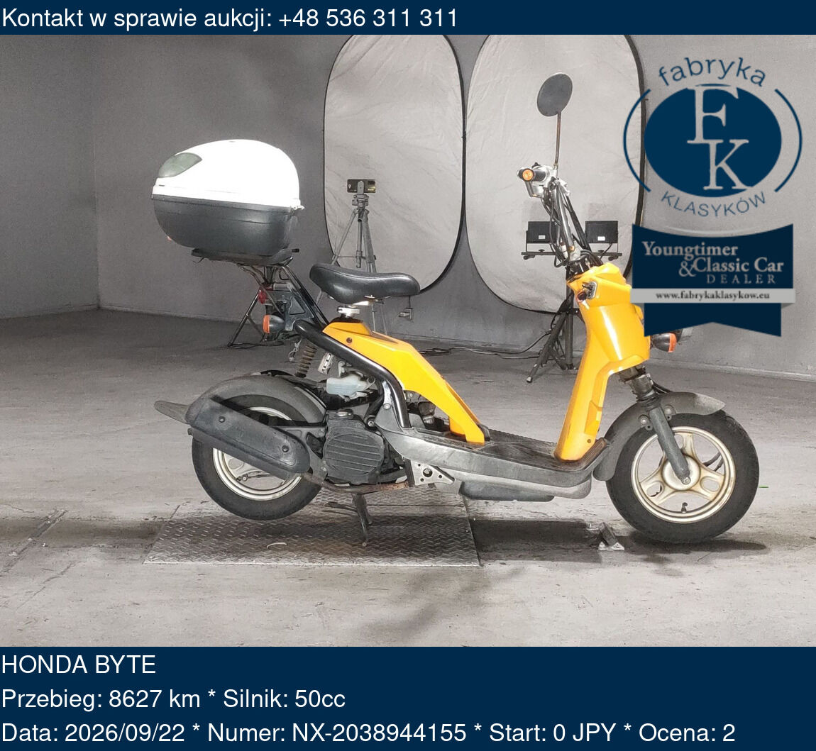 HONDA BYTE  - zdjęcie 2