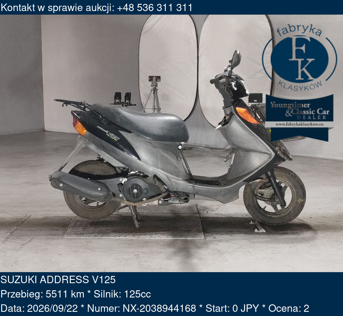 SUZUKI ADDRESS V125  - zdjęcie 2